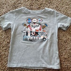 Toddler Baseball Under Armour tee